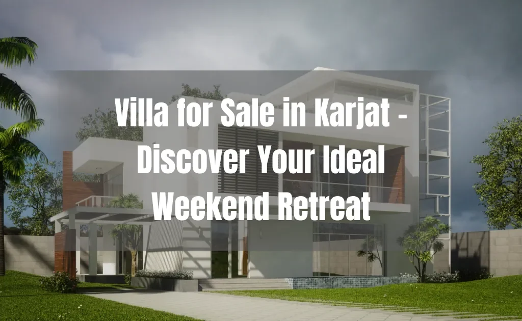 Villa for Sale in Karjat